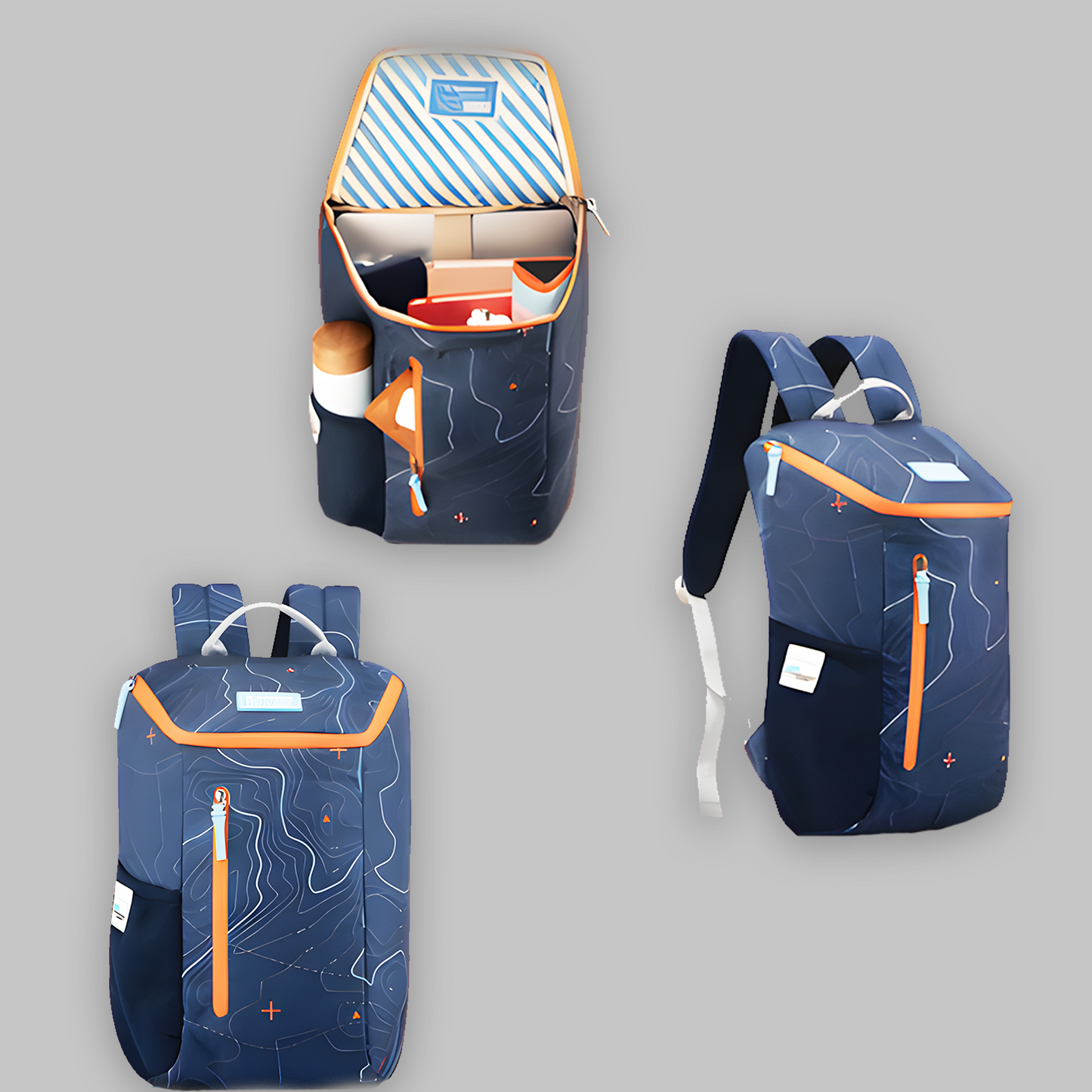 Uppercase 5AP Max Printed Laptop Backpack