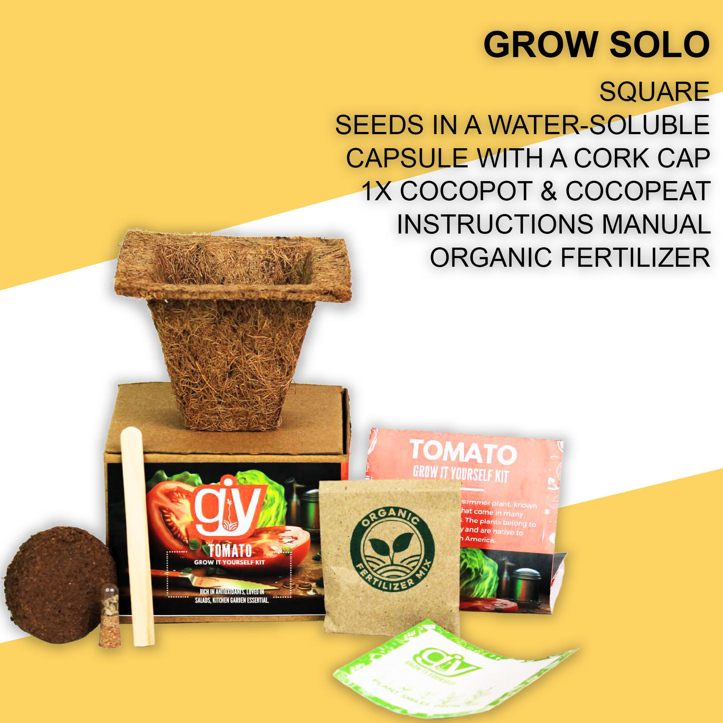 GROW SOLO SQUARE COMBO