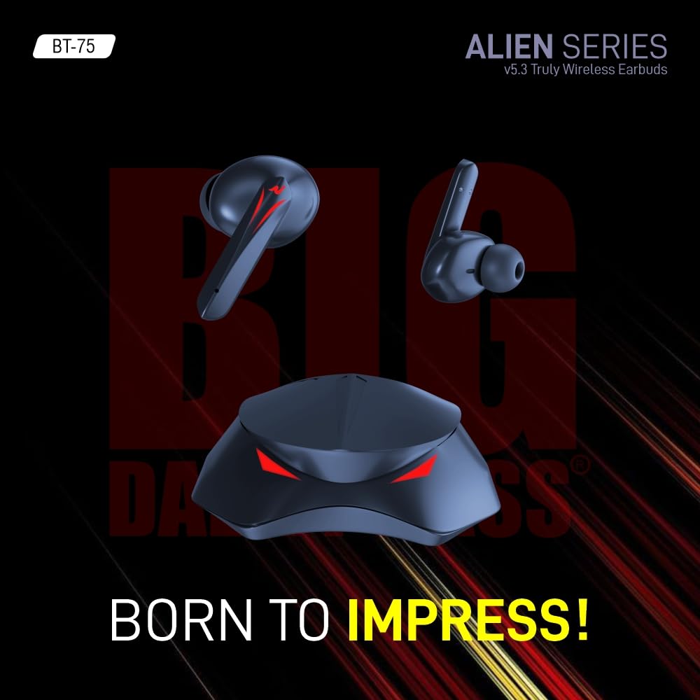 UBON BT-75 Alien Series v5.3 Wireless Speaker Earbuds