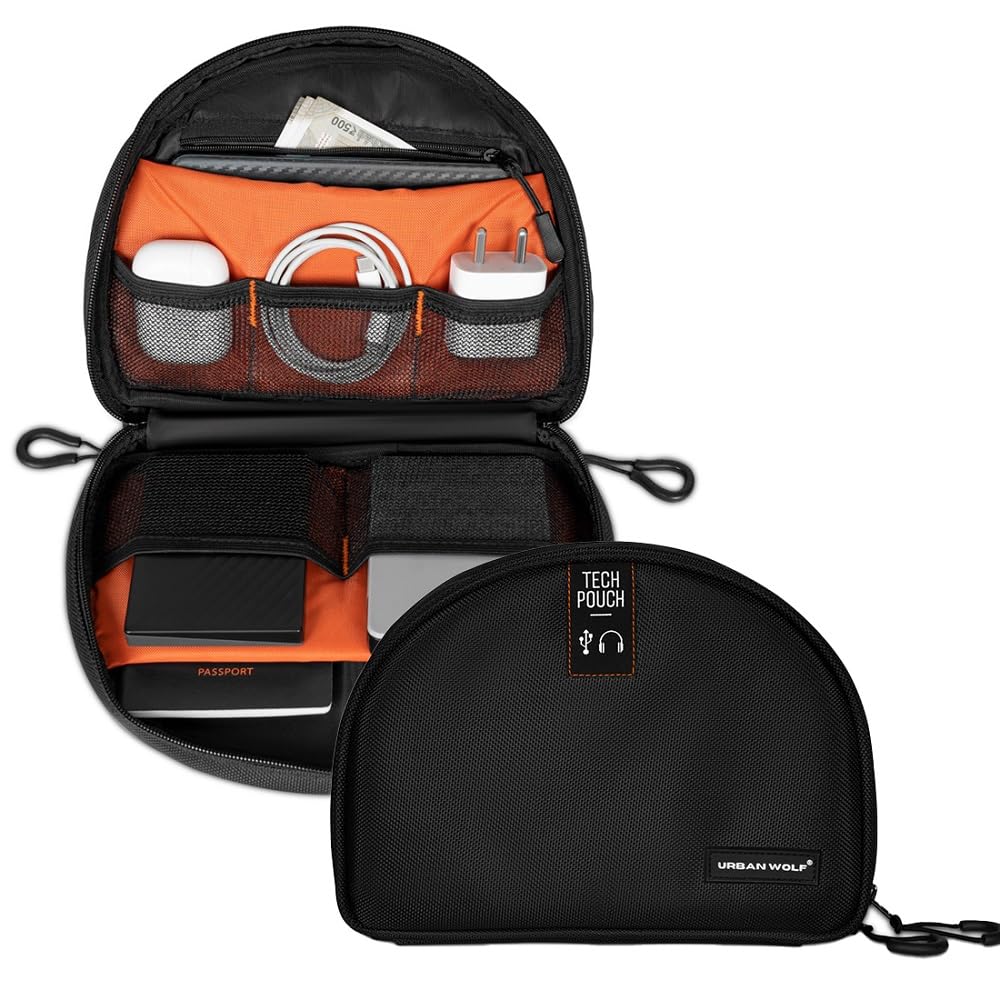 Urban Wolf Tech Pouch – Waterproof Travel Organizer