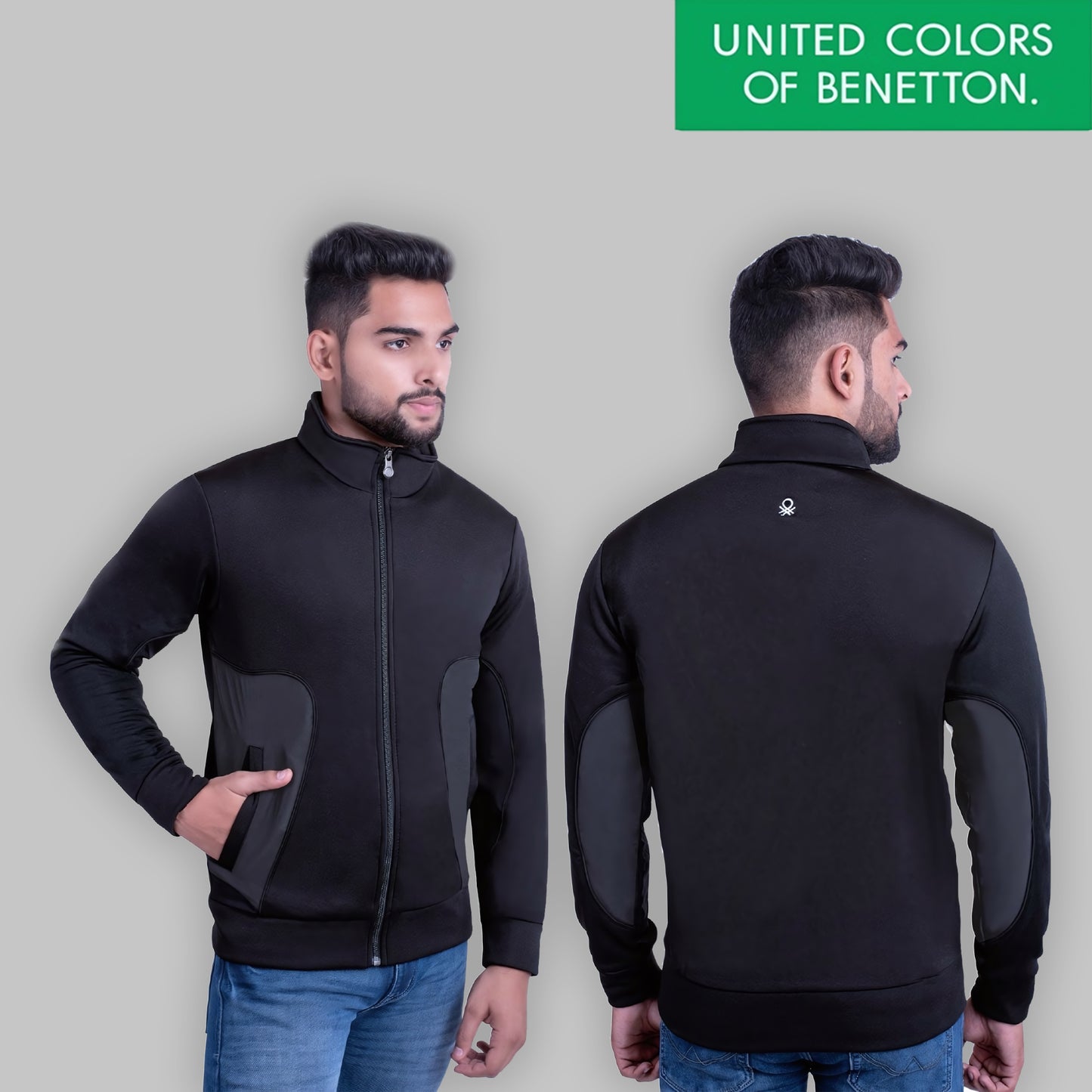 UCB Bonded Fleece Jacket – Black