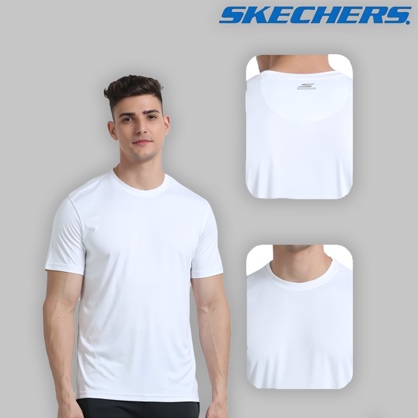 Skechers Round‑Neck T‑Shirt