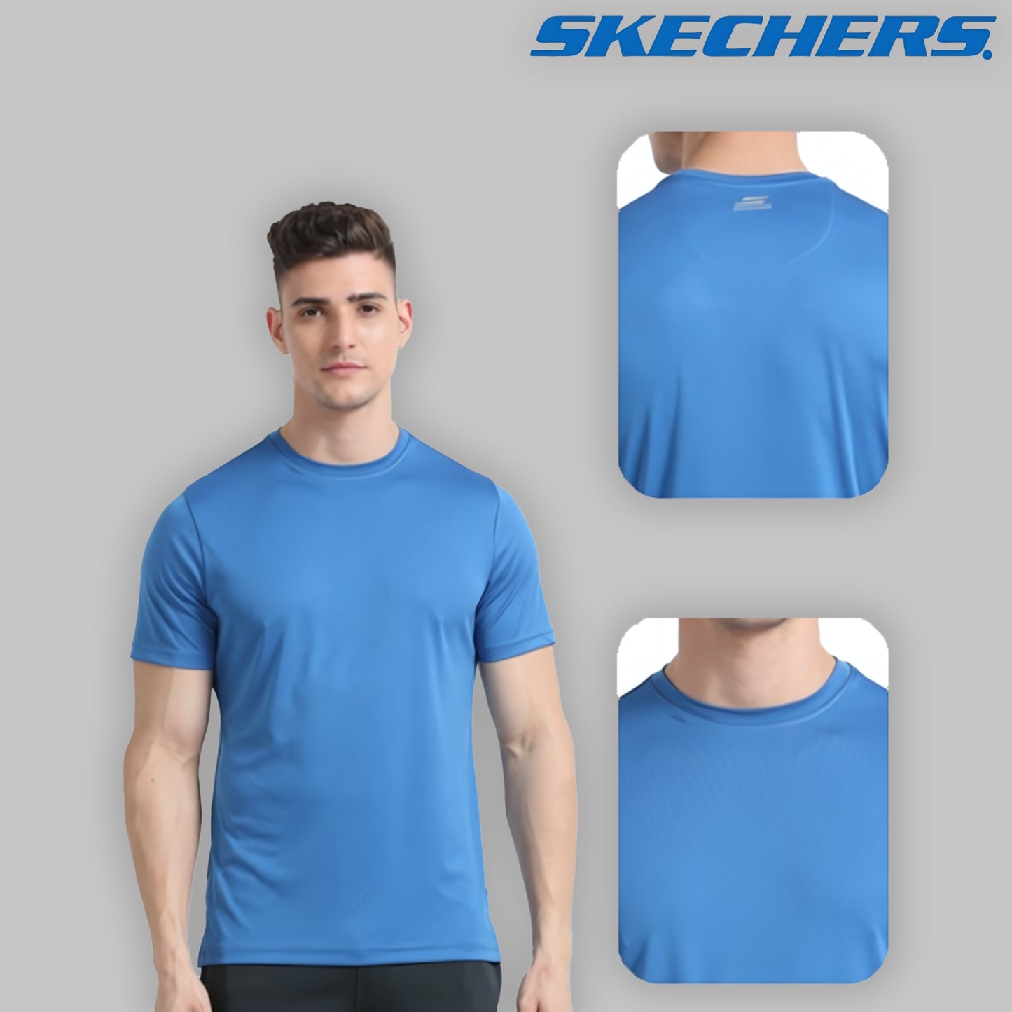 Skechers Round‑Neck T‑Shirt